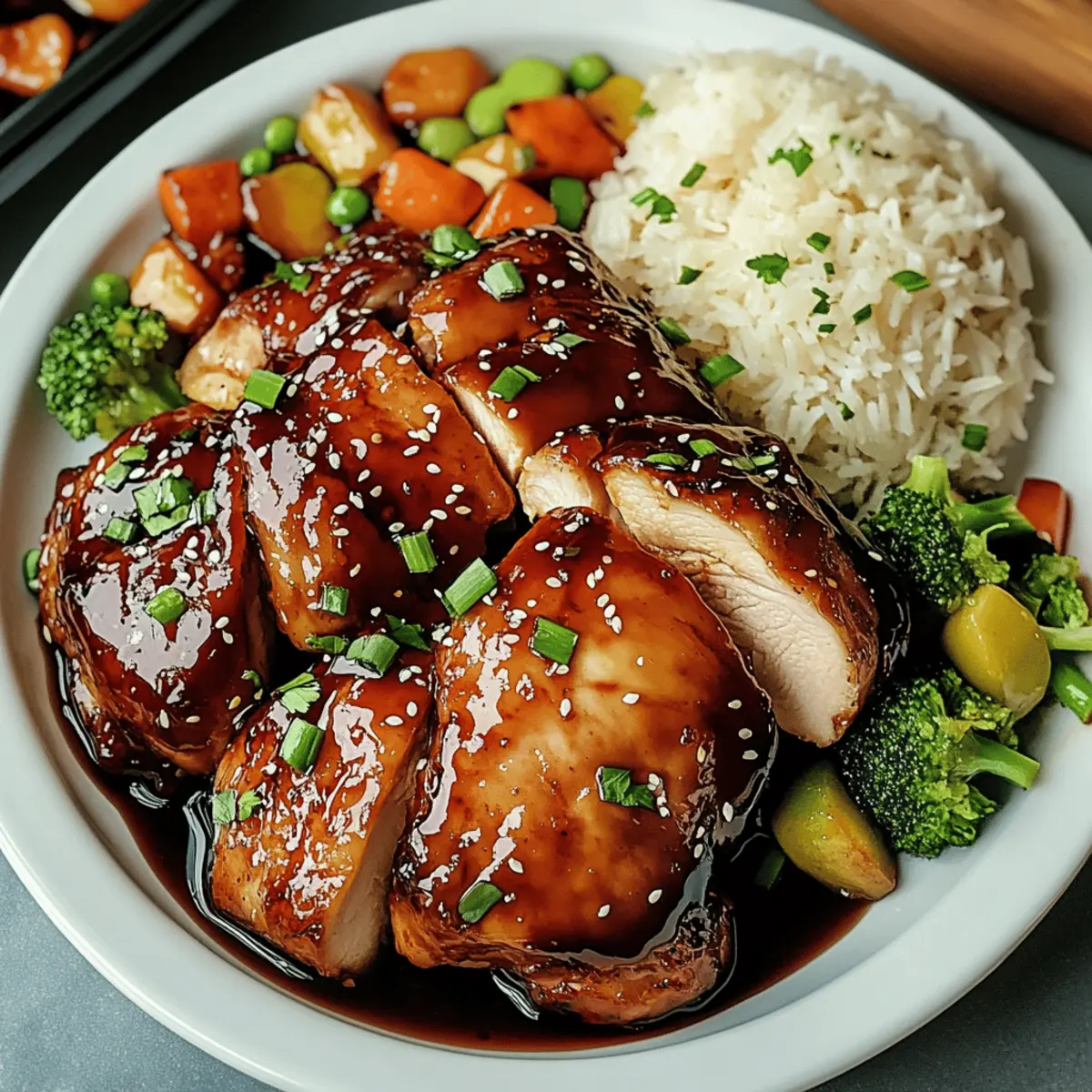 Char Siu Hähnchen: Saftig und süß-glorreich!