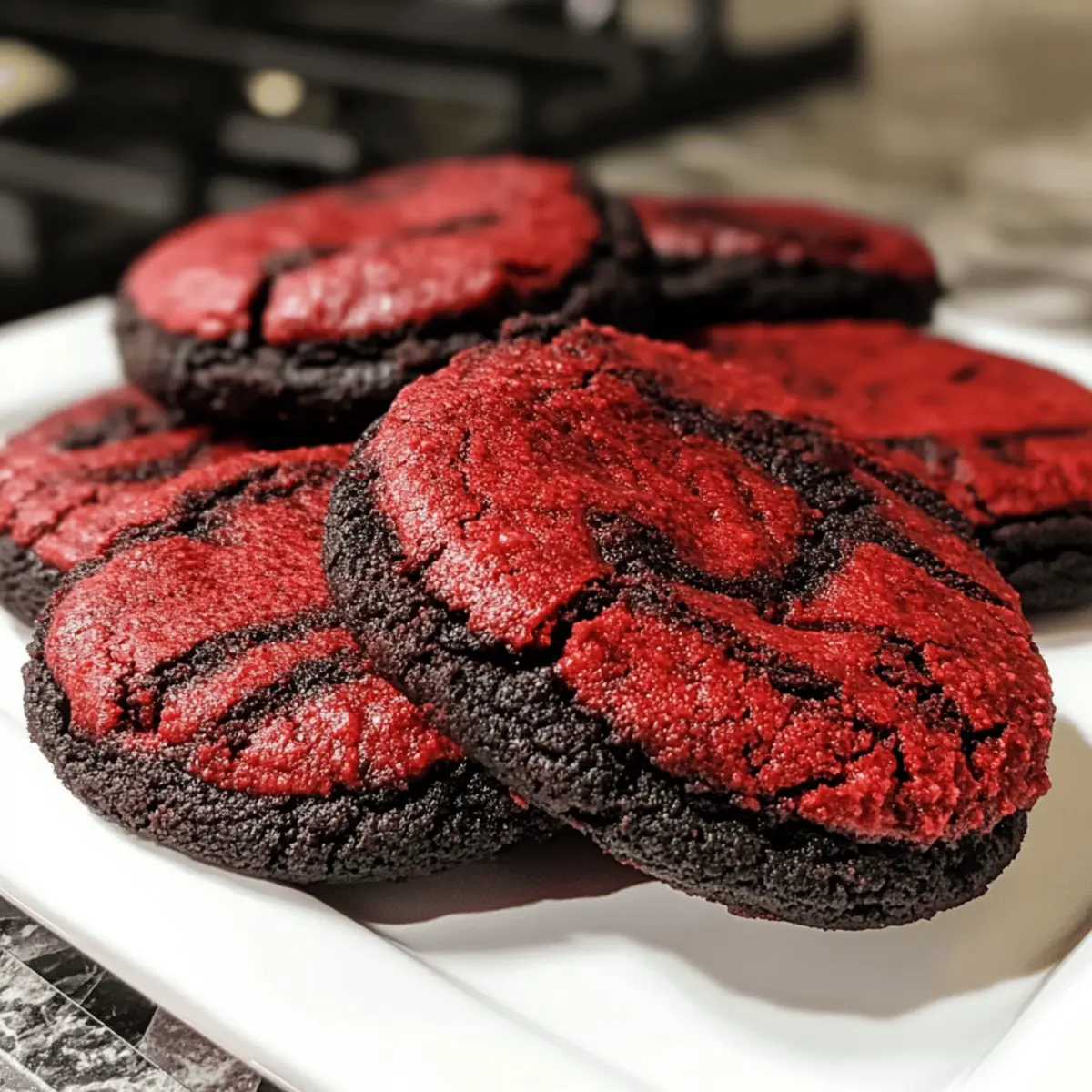 Stranger Things Umgedrehte Kekse zum Verlieben