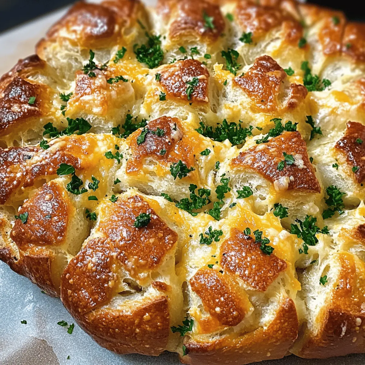 Käse Knoblauch Zupfbrot – Der perfekte Snack für jeden Anlass