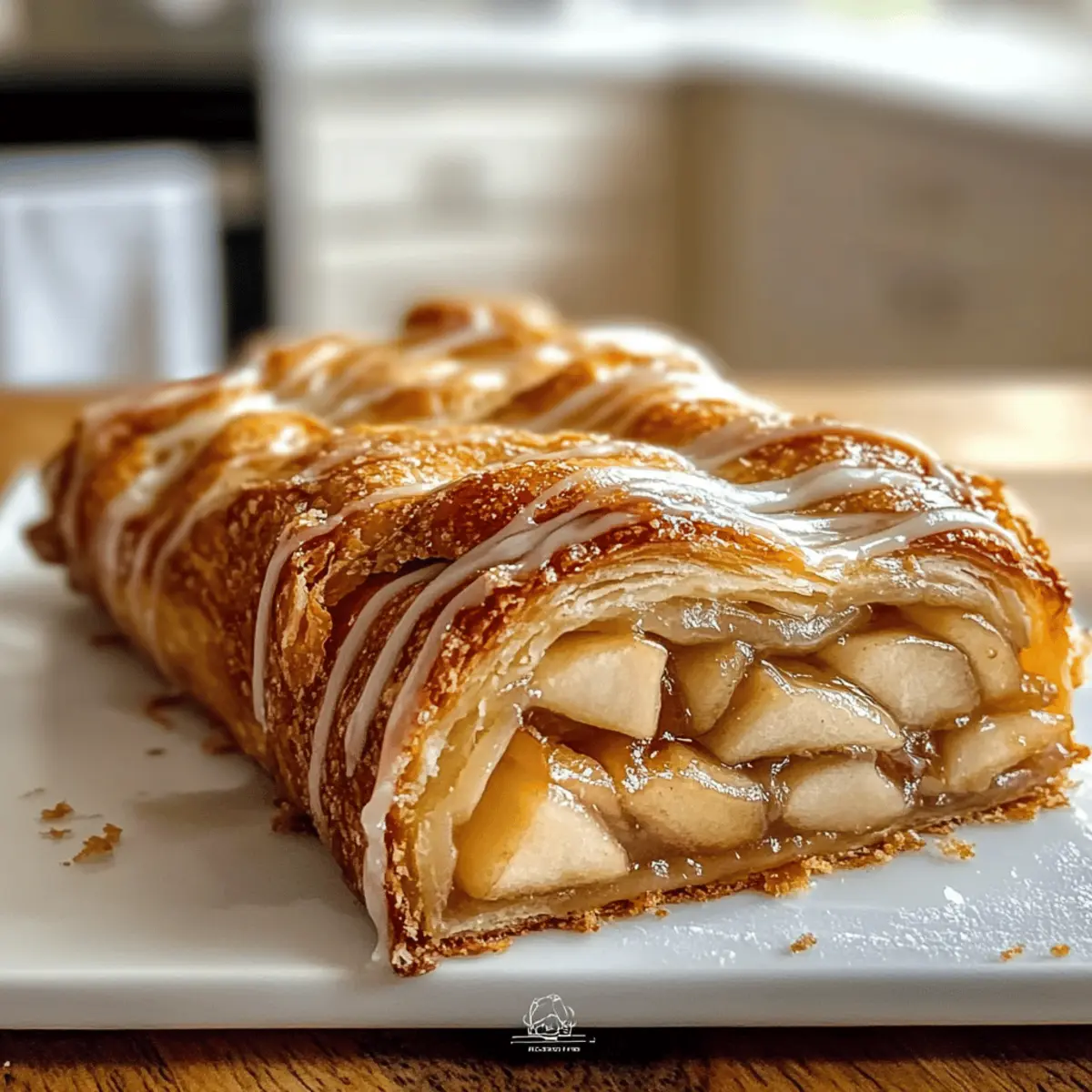 Wisconsin Apfel Kringle: Flaky Genuss für jeden Anlass