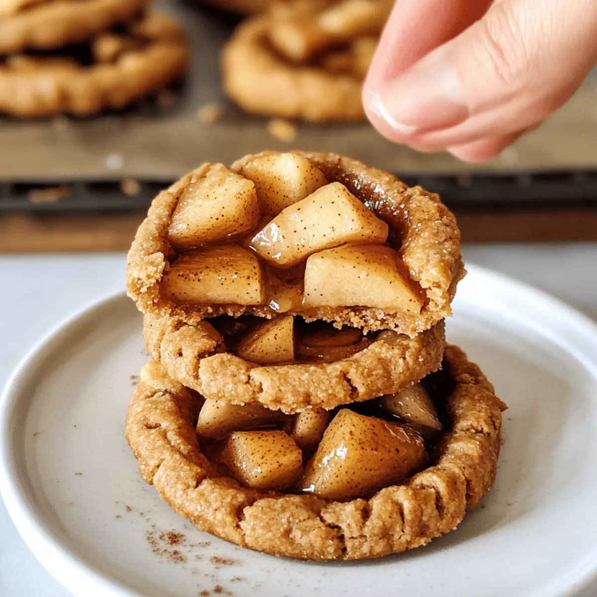 Leckere Apfelkekse mit Mandelmehl Rezept