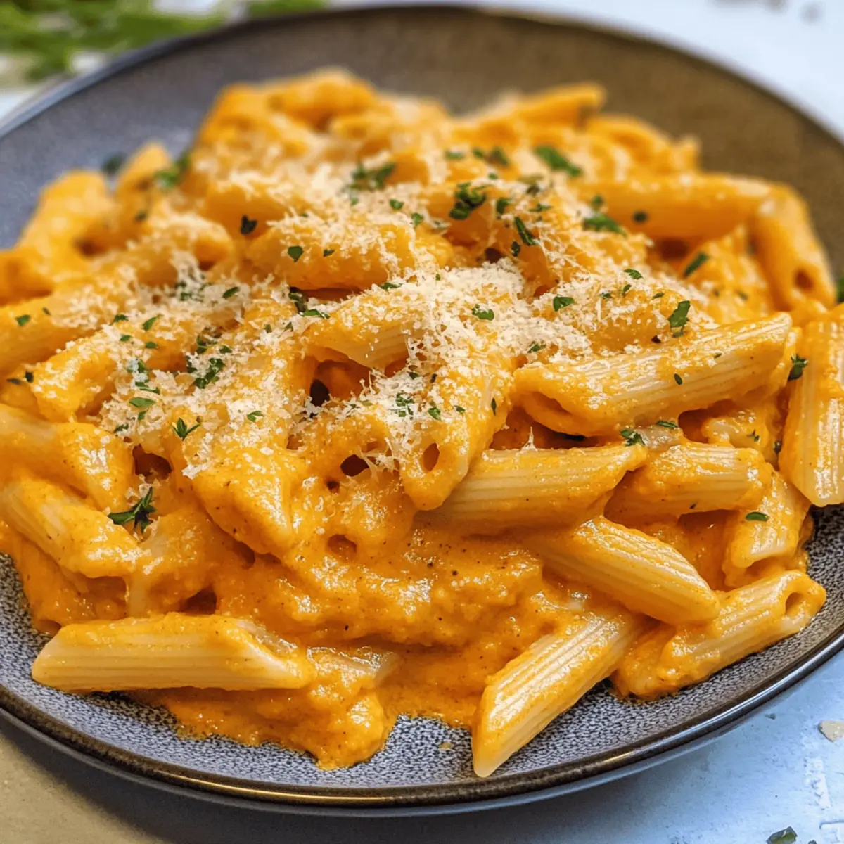 Cremige Kürbispasta leicht gemacht für das perfekte Dinner