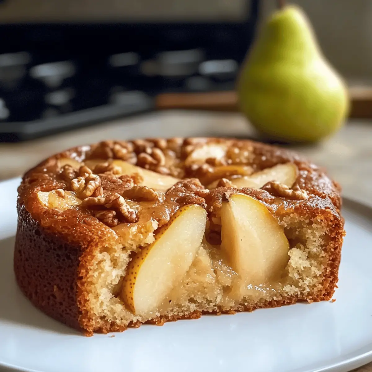 Schneller Birnenkuchen für fruchtigen Genuss zuhause