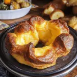 Yorkshire-Pudding-Rezept Zutaten: - 140 g Mehl - 4 Eier - 200 ml Milch - 1 Prise Salz - 4 EL Pflanzenöl Anleitung: 1. Ofen auf 220°C vorheizen. 2. Mehl und Salz in eine Schüssel geben. 3. Eier und Milch hinzufügen und gut vermischen. 4. Öl in eine Muffinform geben und im Ofen erhitzen. 5. Teig in die heiße Form gießen und 20-25 Minuten backen.