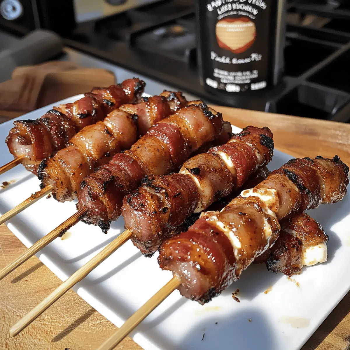 Mini Speckbomben-Sticks: Einfaches BBQ Snack-Glück