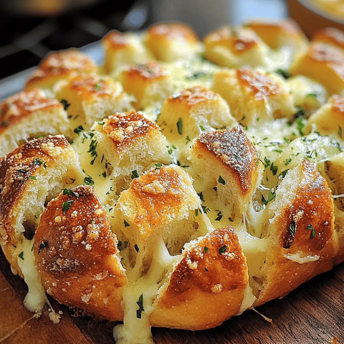 Knoblauch Parmesan Zupfbrot Rezept Einfach Schnell