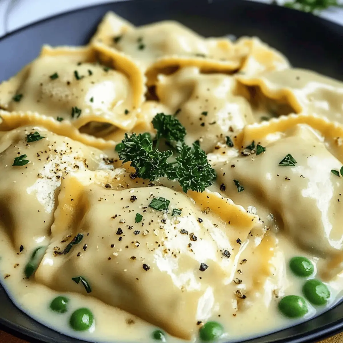 Maultaschen in Käse-Sahne-Soße für Genießer