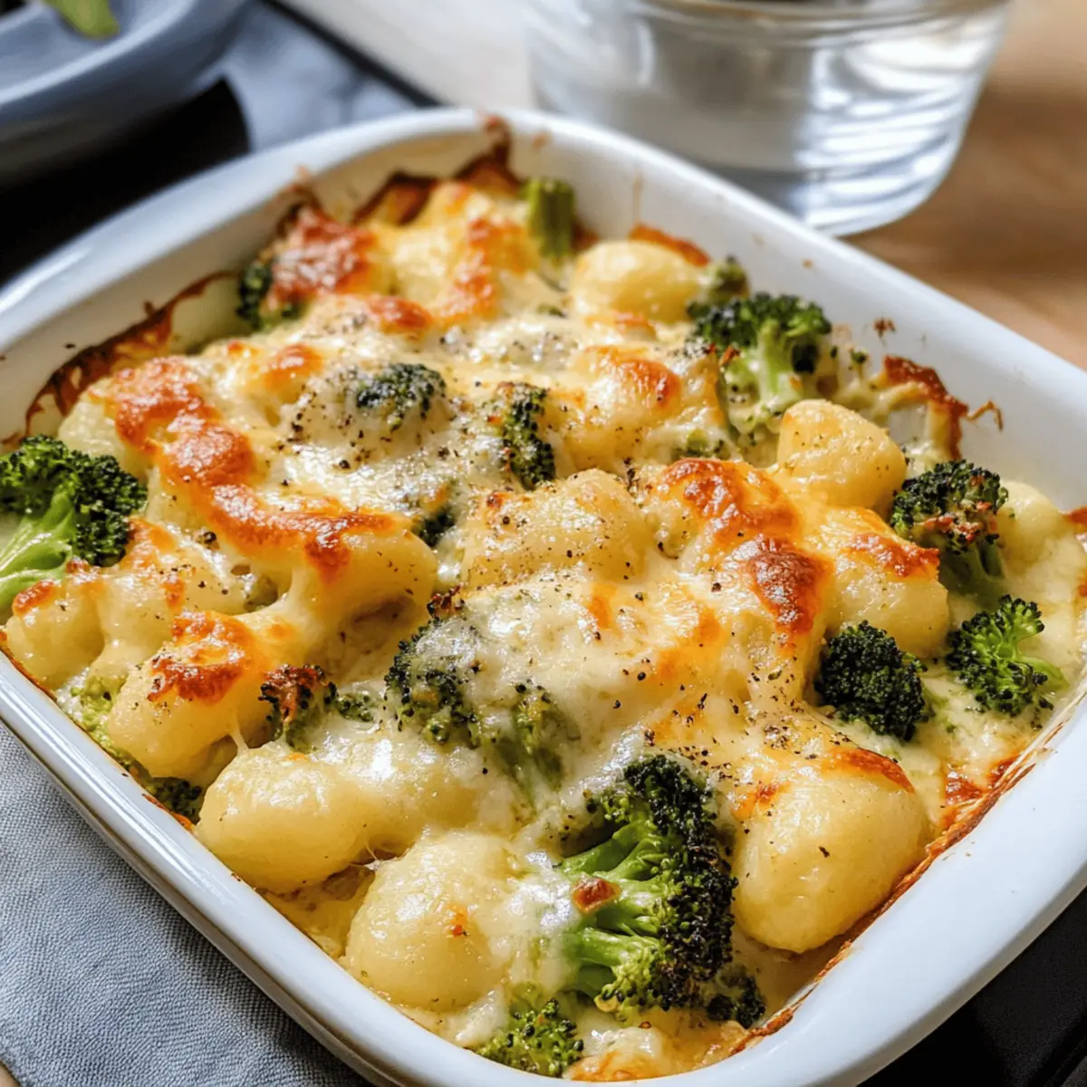 Gnocchi-Brokkoli-Auflauf für die ganze Familie