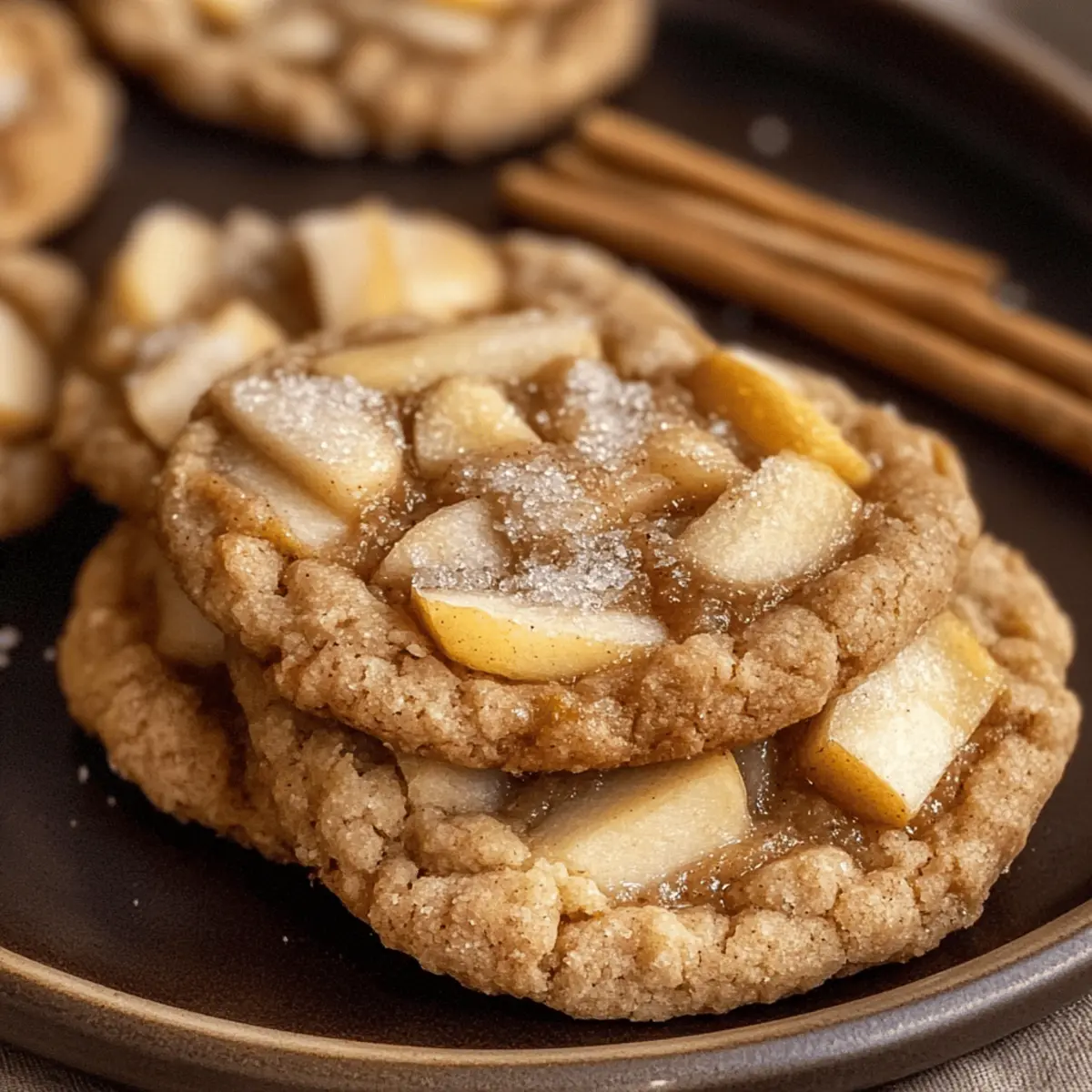 Vegane Apfelkuchenplätzchen: Einfach und Lecker