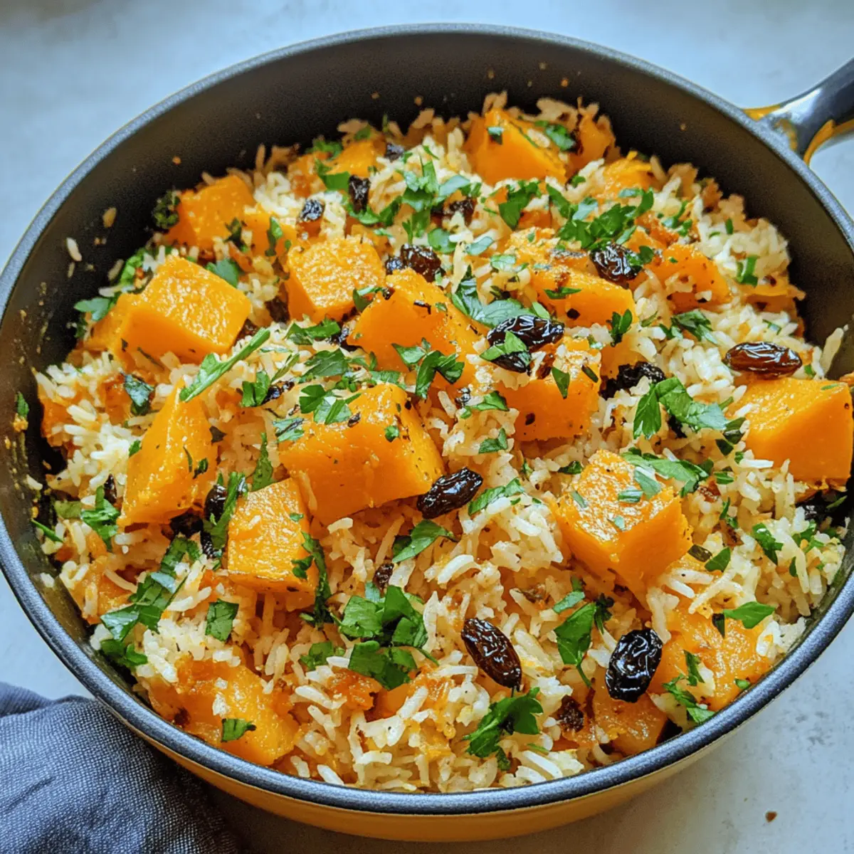 Butternut-Kürbis Rezept: Leckerer Pilaw für Genuss