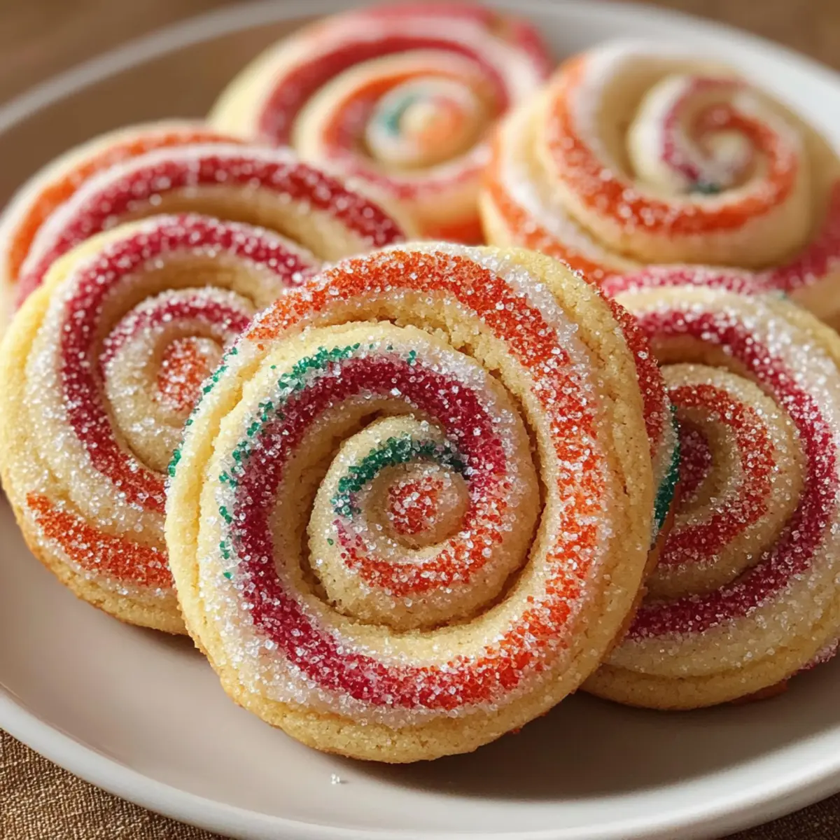 Himmlische Spiralplätzchen für deine Kaffeetafel