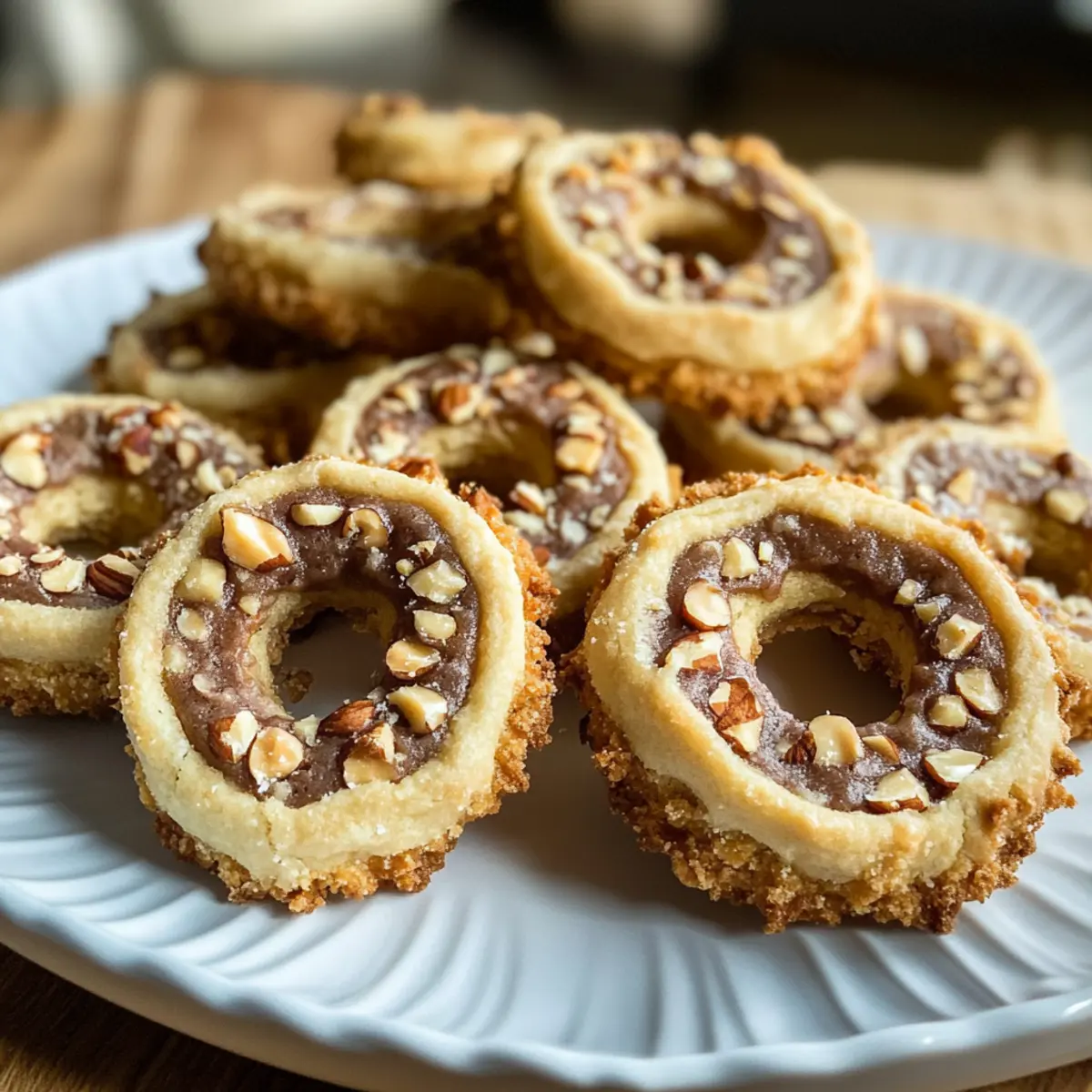 Mürbe Nusskringel Plätzchen für festliche Genussmomente
