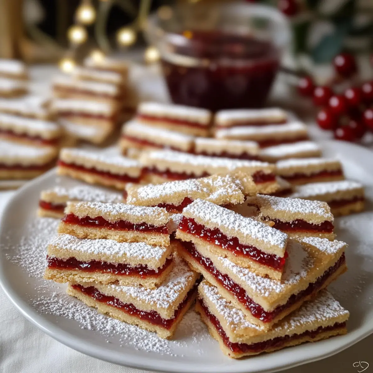 Rezept für zarte Linzer Streifen: Plätzchen mit Genuss
