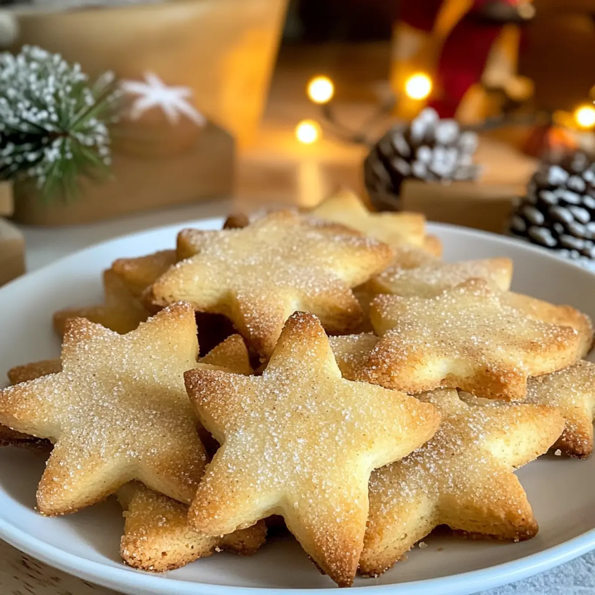 Schmandplätzchen mit Zimt und Zucker: Weihnachtlicher Genuss