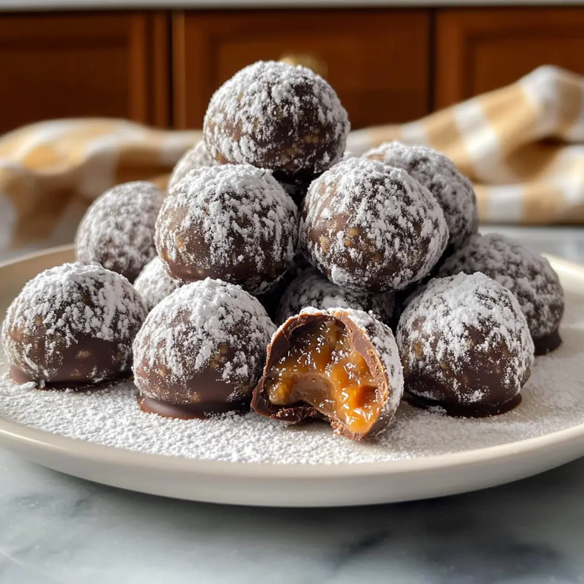 Schoko-Karamell-Kugeln für süße Genussmomente