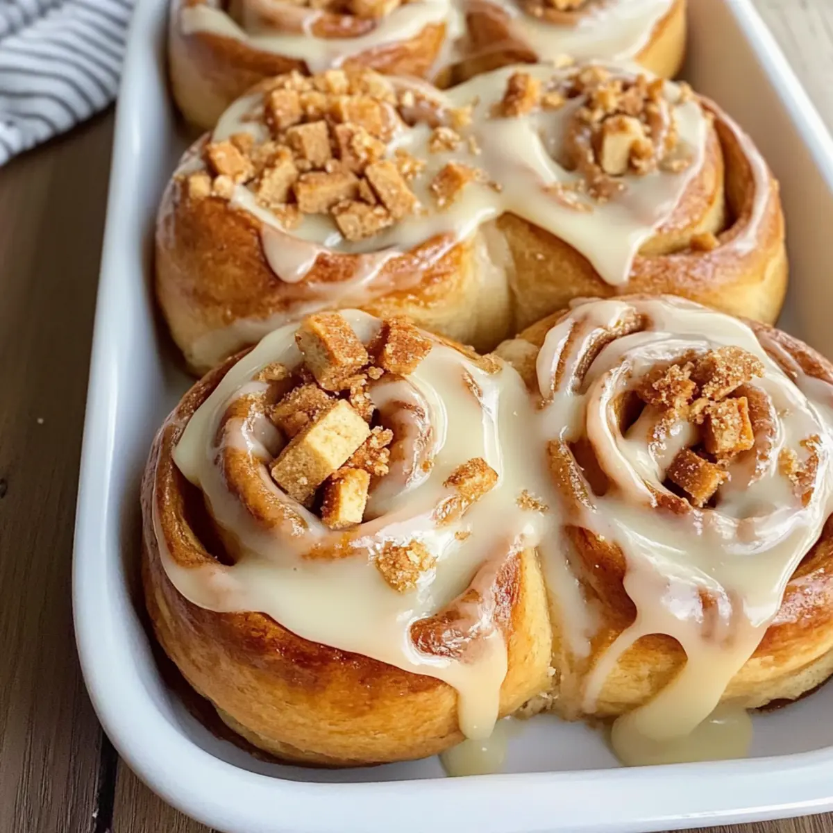 Vegane Spekulatius Zimtschnecken für die Weihnachtszeit