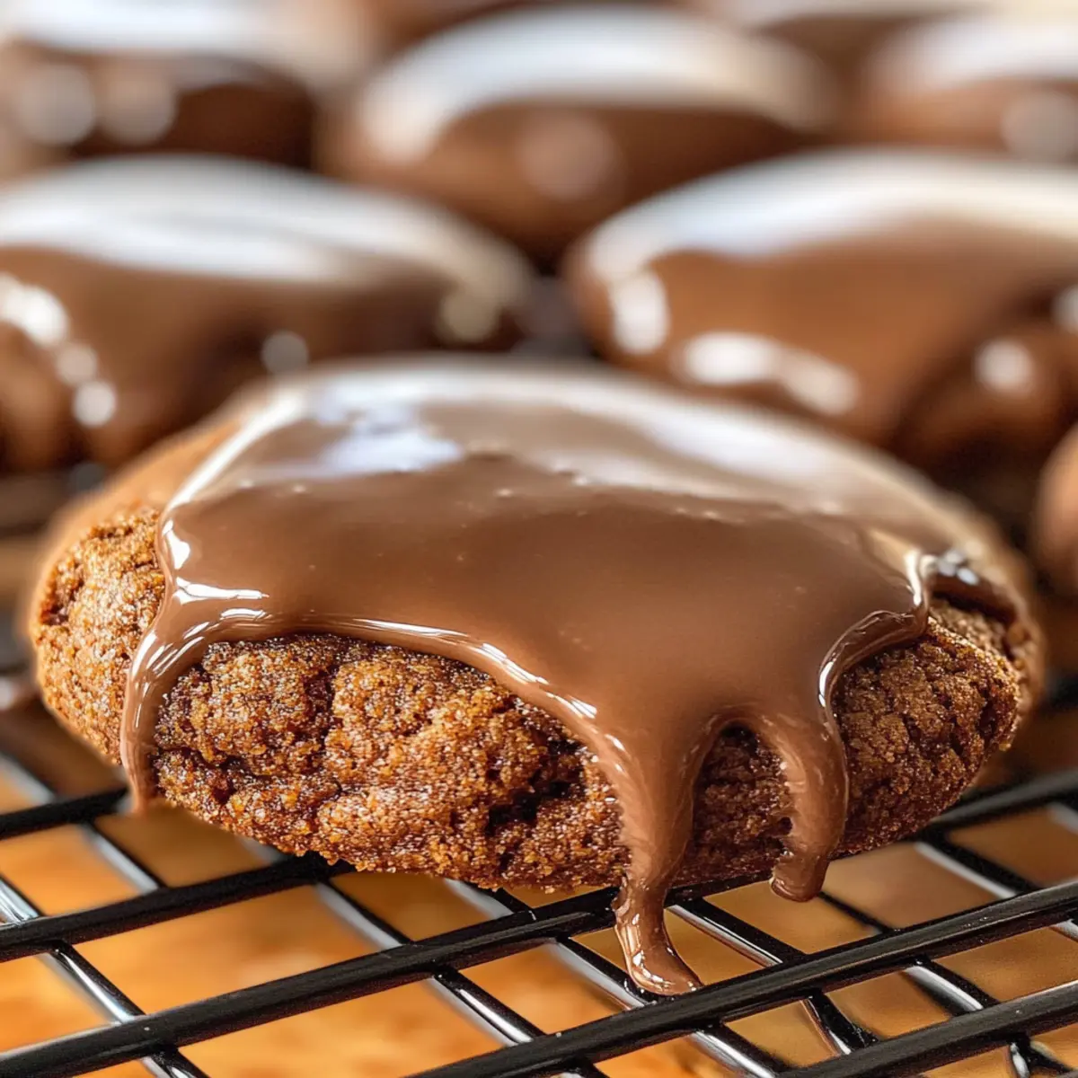 Wunderbar Saftige Gewürzkekse mit Schoko-Guss Rezept
