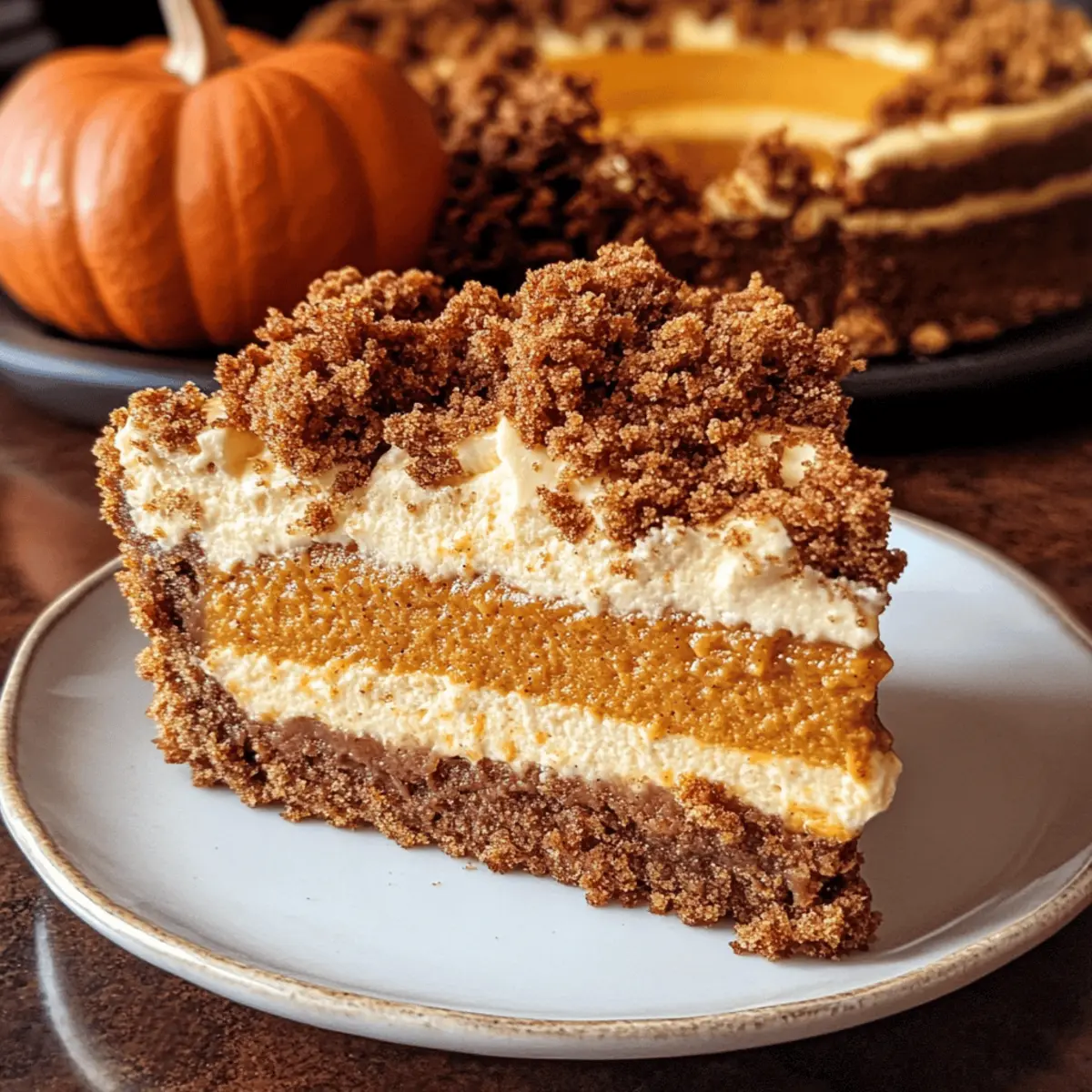 Kürbis-Streusel-Käsekuchen für den perfekten Herbst
