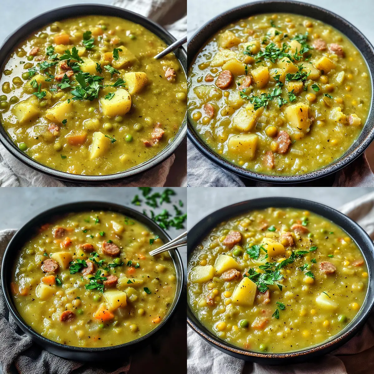 Erbseneintopf nach Omas Rezept – Herzhaft und lecker