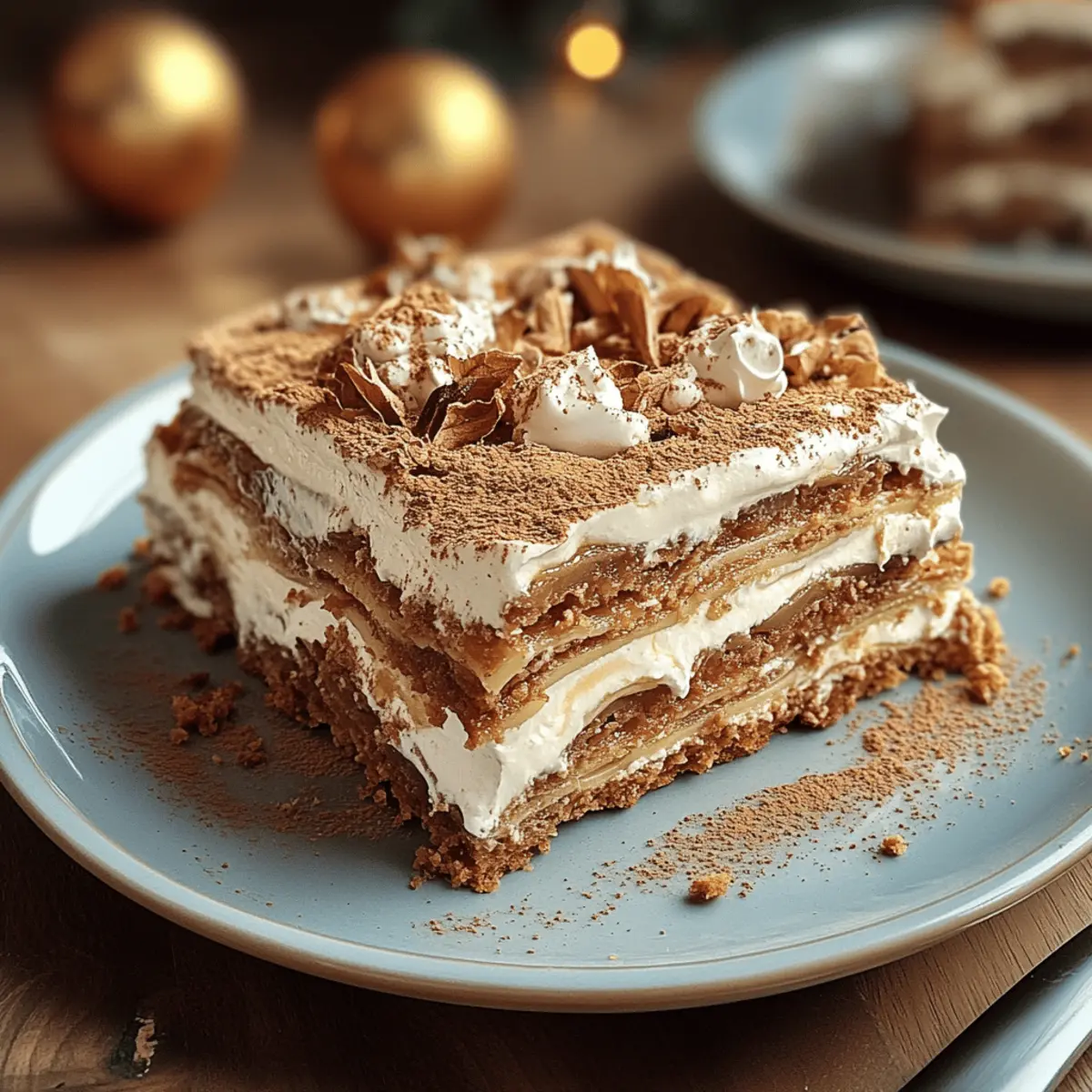 Lebkuchen-Lasagne für festliche Genussmomente