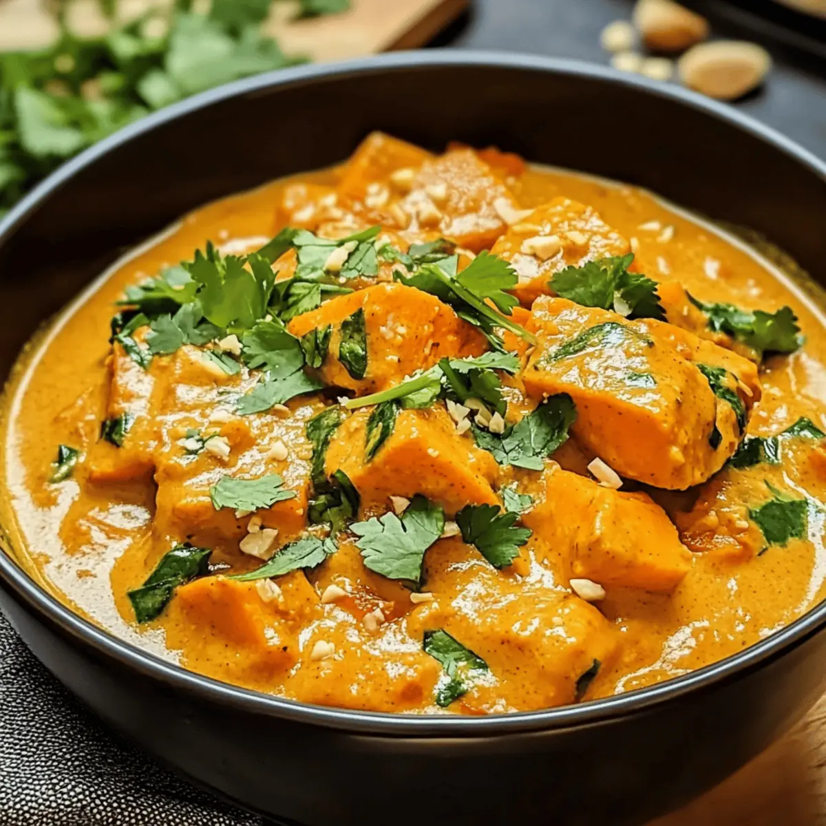 Einfaches thailändisches Kürbis-Curry für jeden Tag