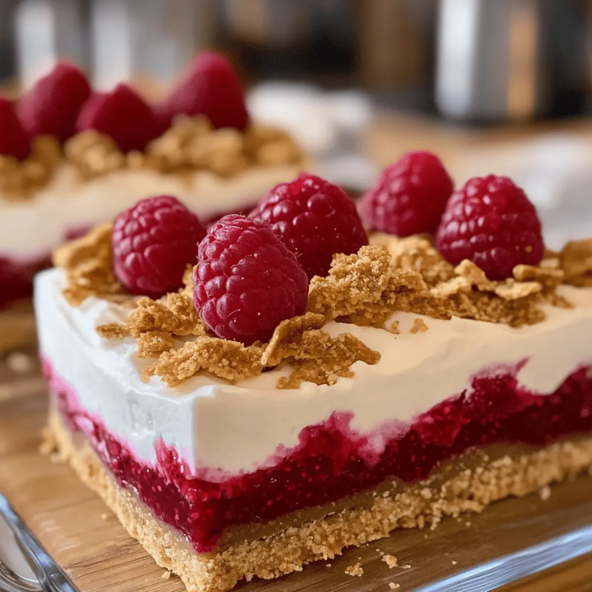 Spekulatius-Dessert mit Himbeeren leicht gemacht