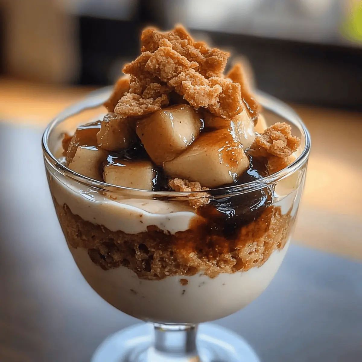 Stippgrütze mit Johannisbrot im Glas genießen