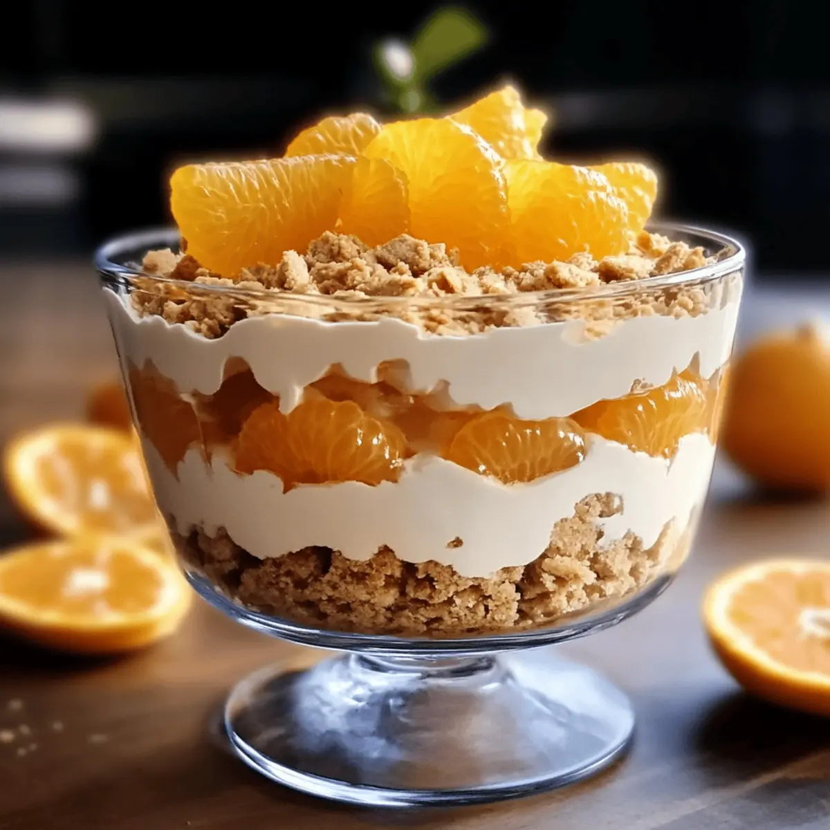 Festliche Spekulatius Mandarinen Quark Creme Rezept