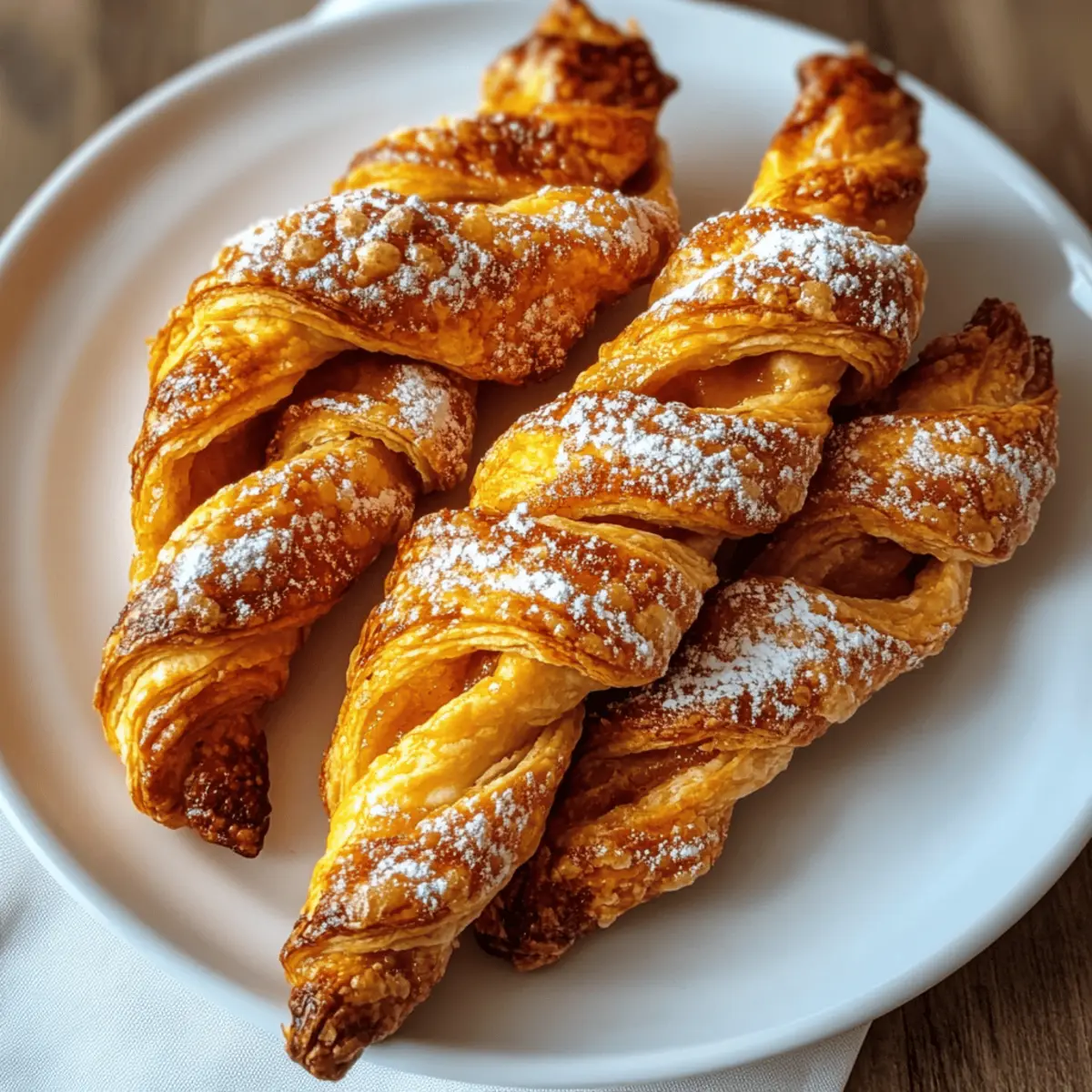Kürbiskuchen-Drehungen für den perfekten Herbstsnack
