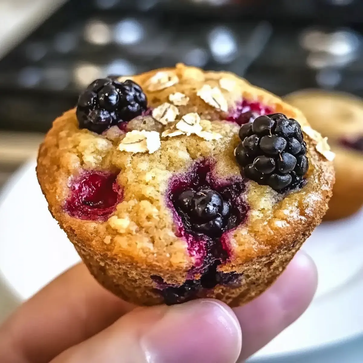 Beerige Frühstücksmuffins für einen perfekten Morgen