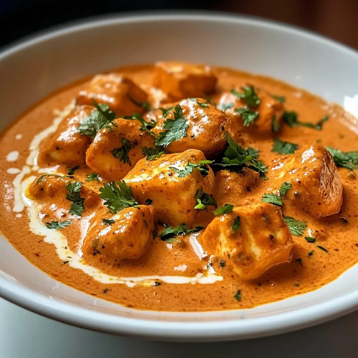 Halloumi Makhani: Ein cremiges vegetarisches Highlight