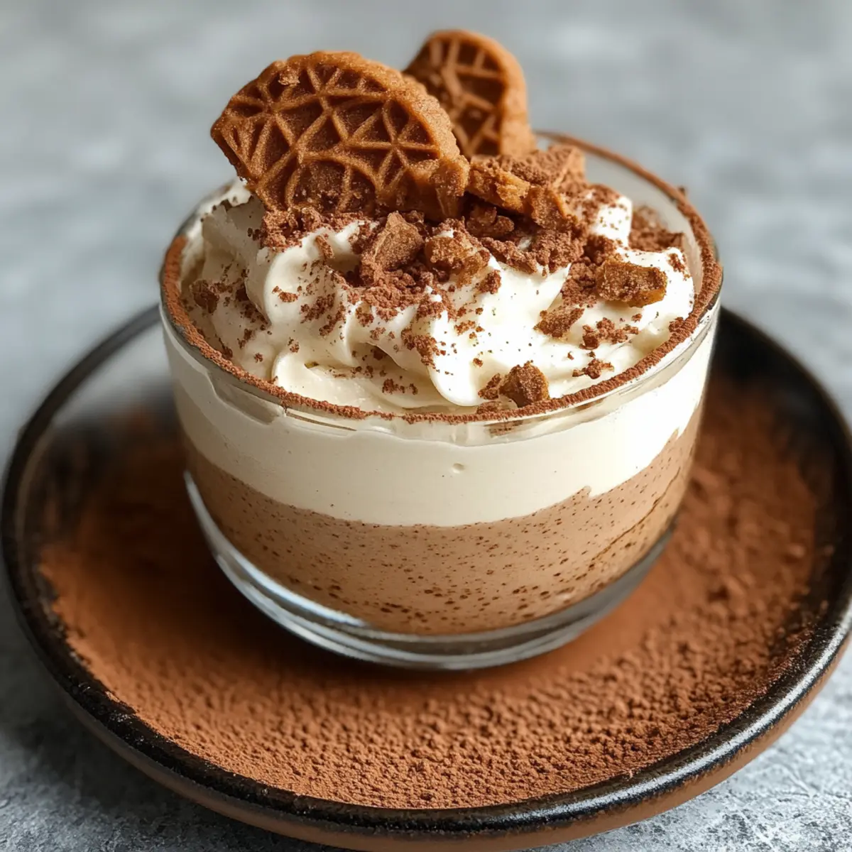 Spekulatius-Mousse mit Mascarpone für Naschkatzen