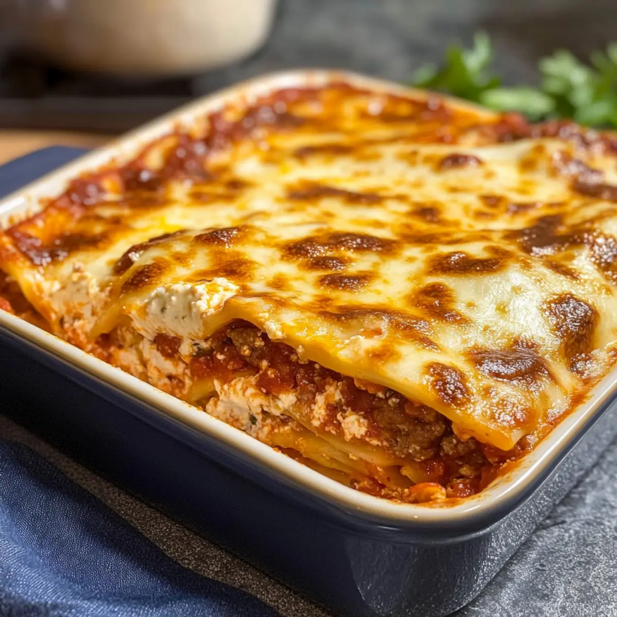 Authentische Olive Garden Lasagna Classico Selbstgemacht