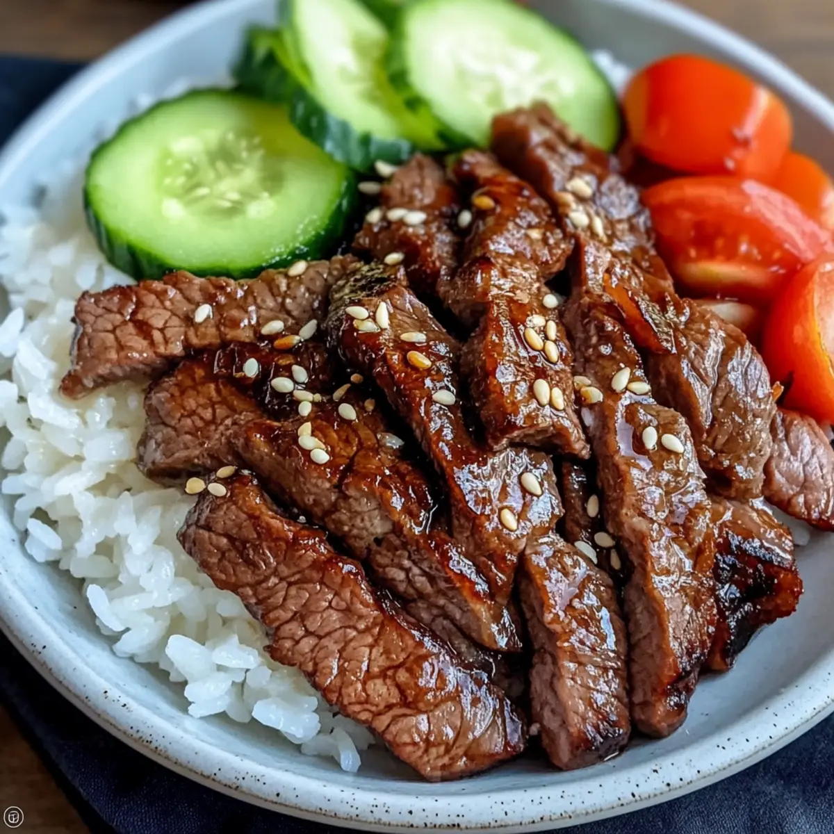 Rindfleisch Yakiniku für snappy Dinner-Action