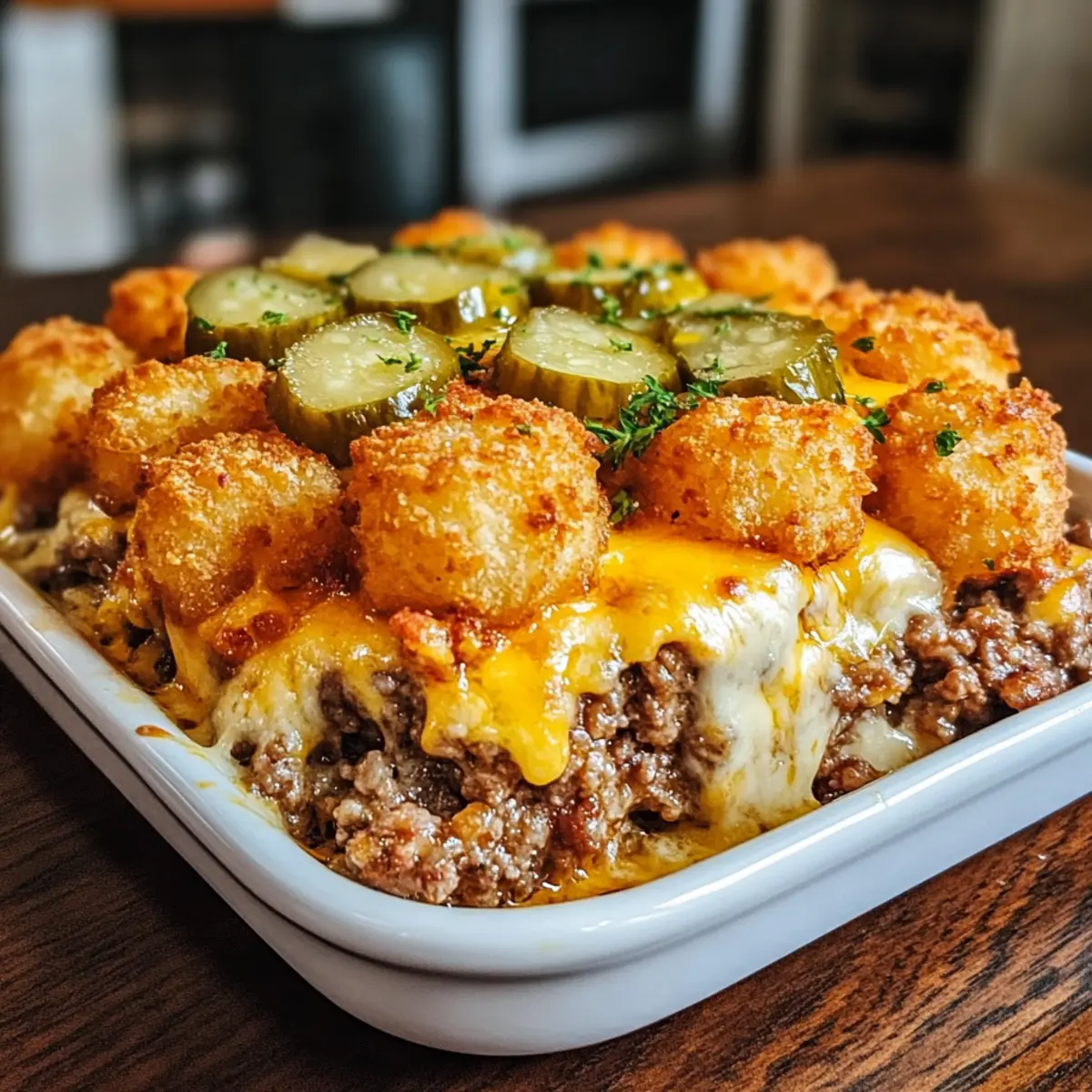 Big Mac Tater Tot Auflauf für den perfekten Abend