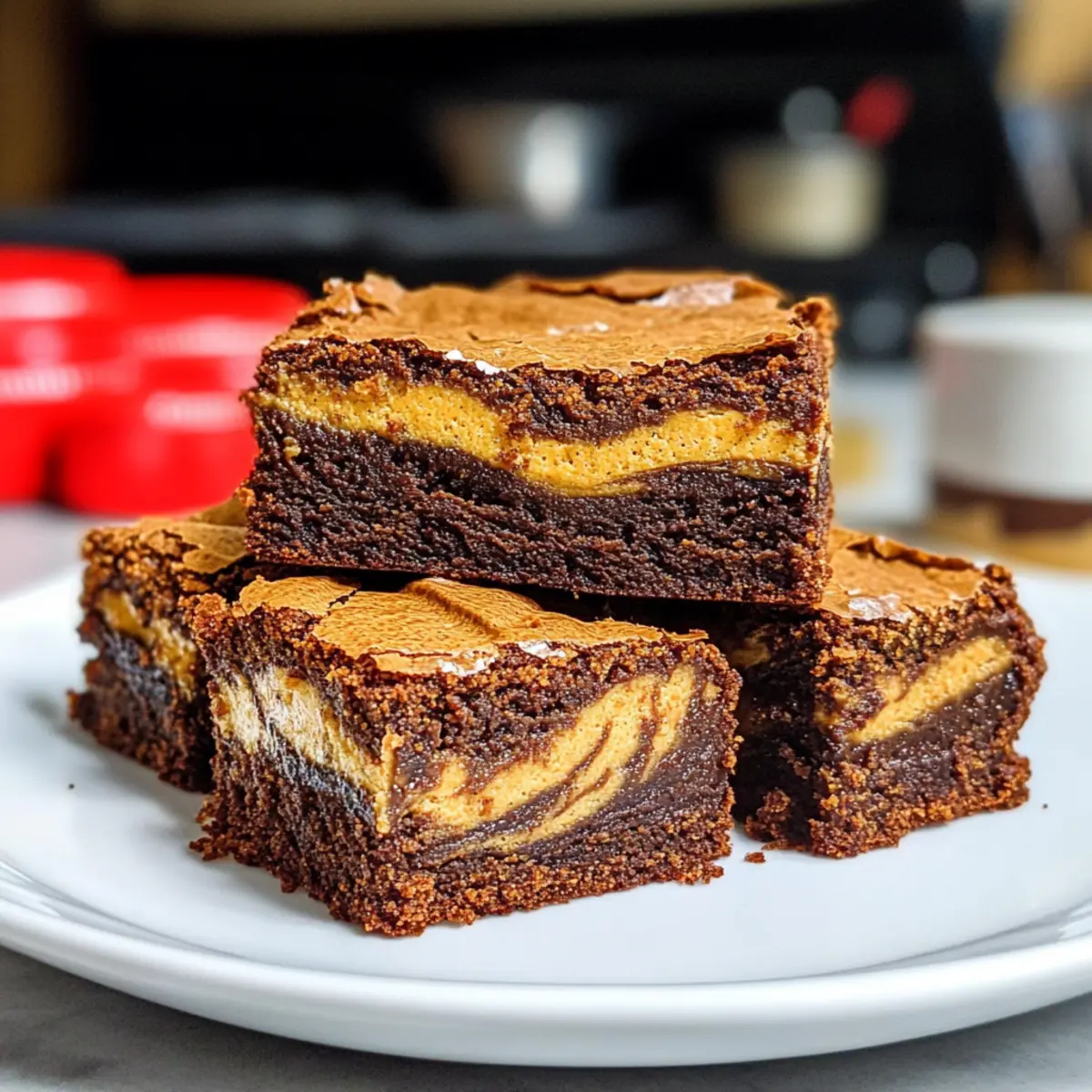 Fudgy Biscoff Brownies für Schokoladenliebhaber