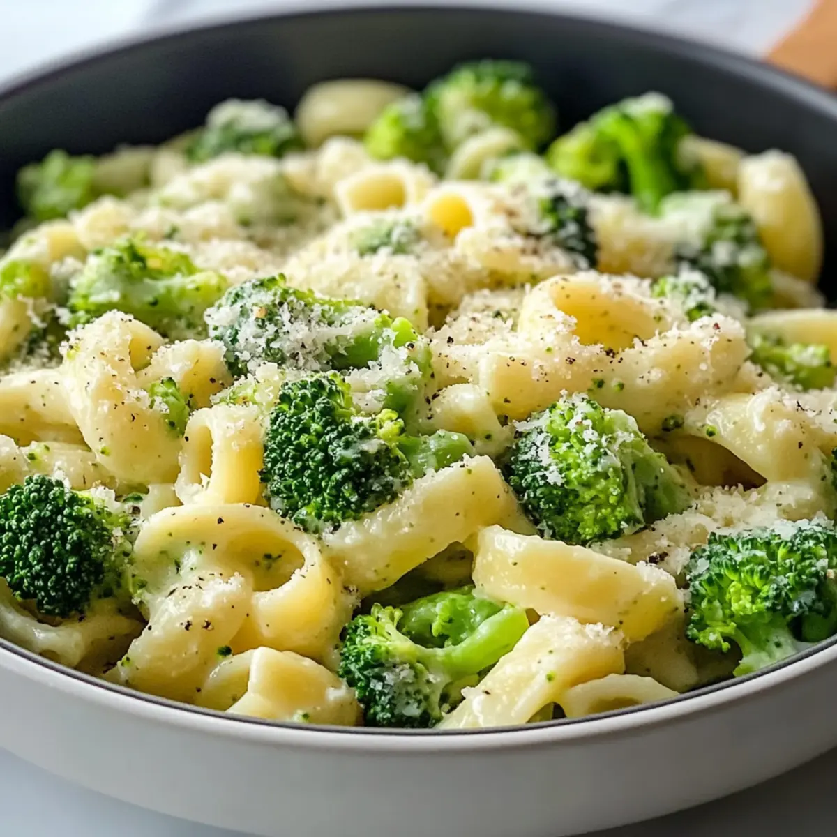 Brokkoli Pasta für ein schnelles, gesundes Abendessen