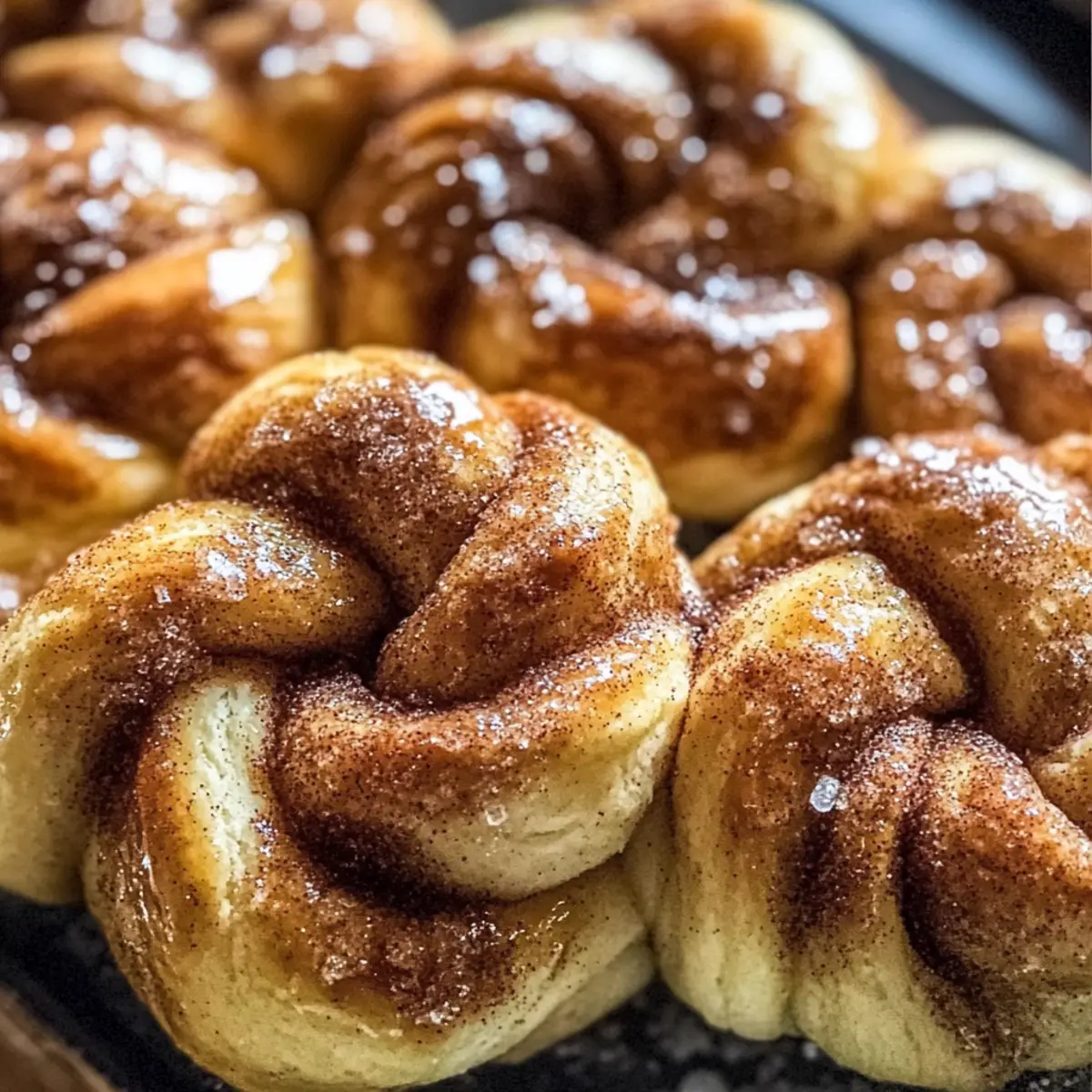 Zimt Crunch Knoten: Unglaublich einfaches Frühstücksgenuss