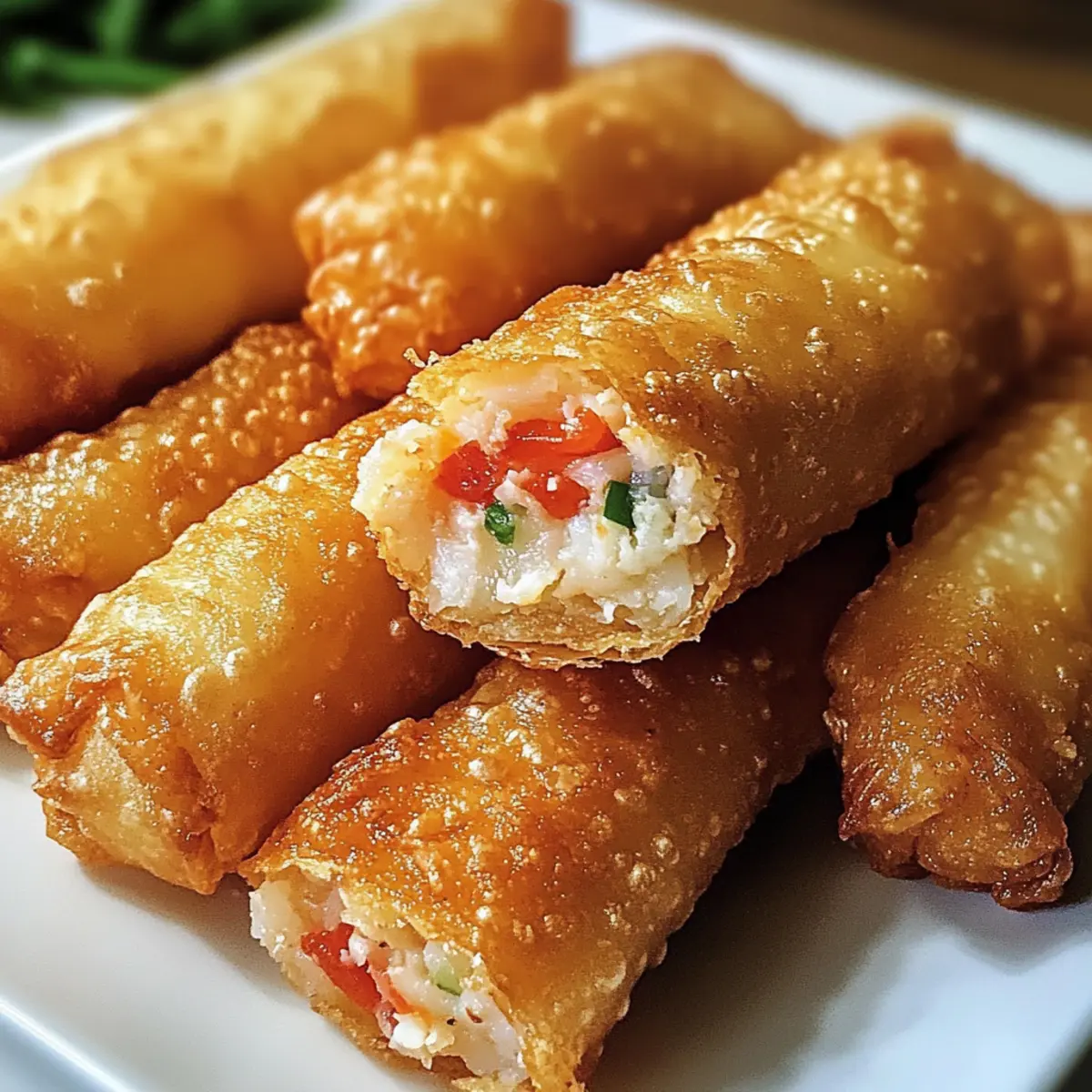 Krabbenkuchen Frühlingsrollen für den perfekten Snack