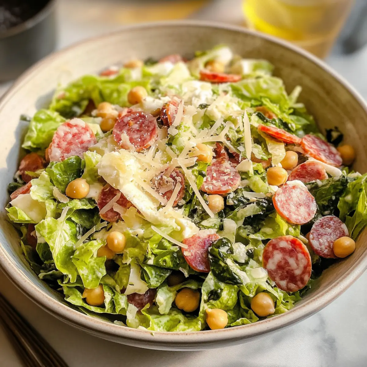 Berühmter La Scala gehackter Salat Rezept leicht gemacht