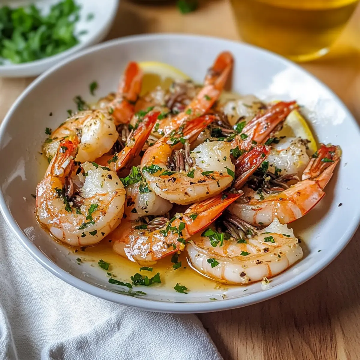 Knoblauchbutter Tiger Garnelen Rezept in 20 Minuten