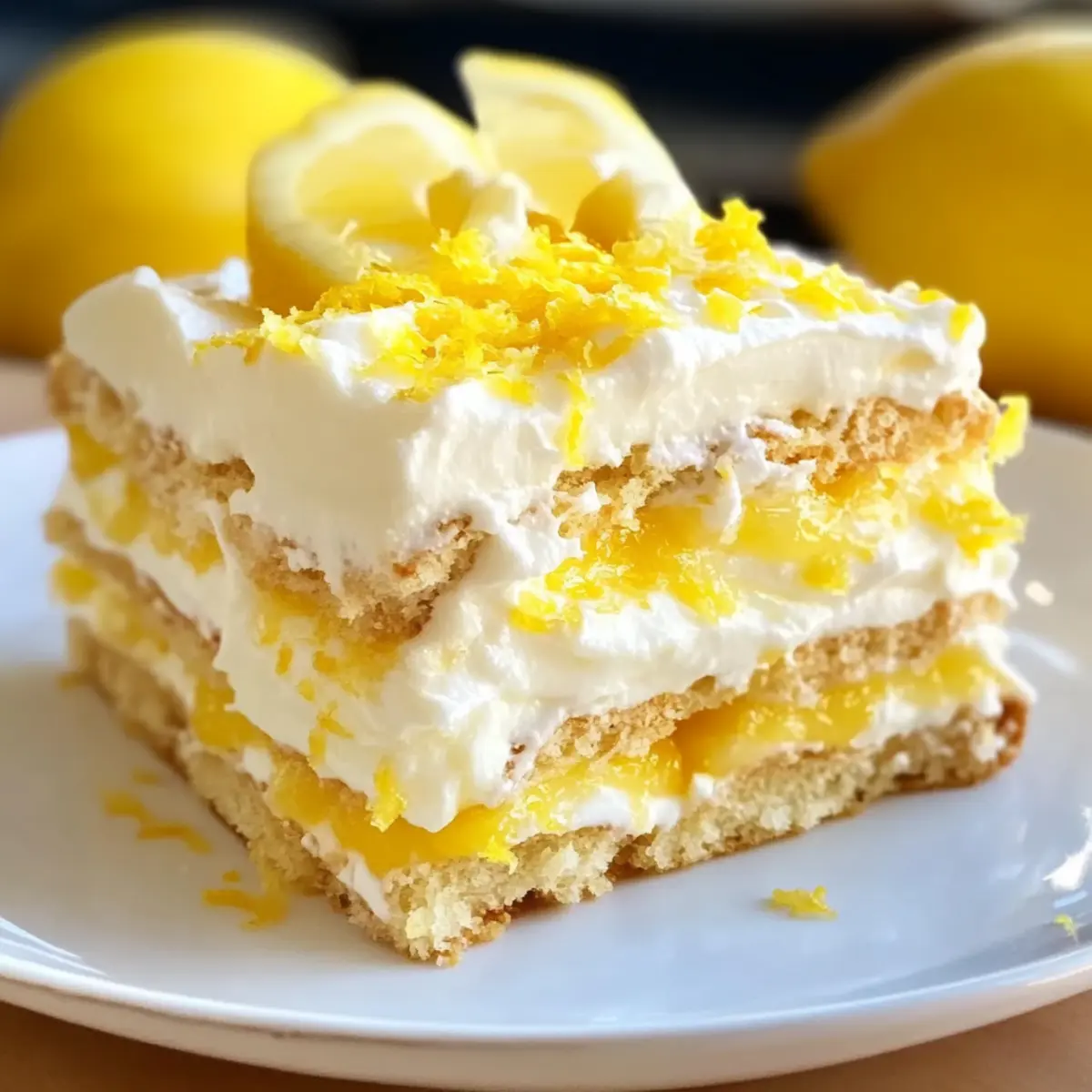 Zitronen-Tiramisu: Das erfrischende Sommerdessert