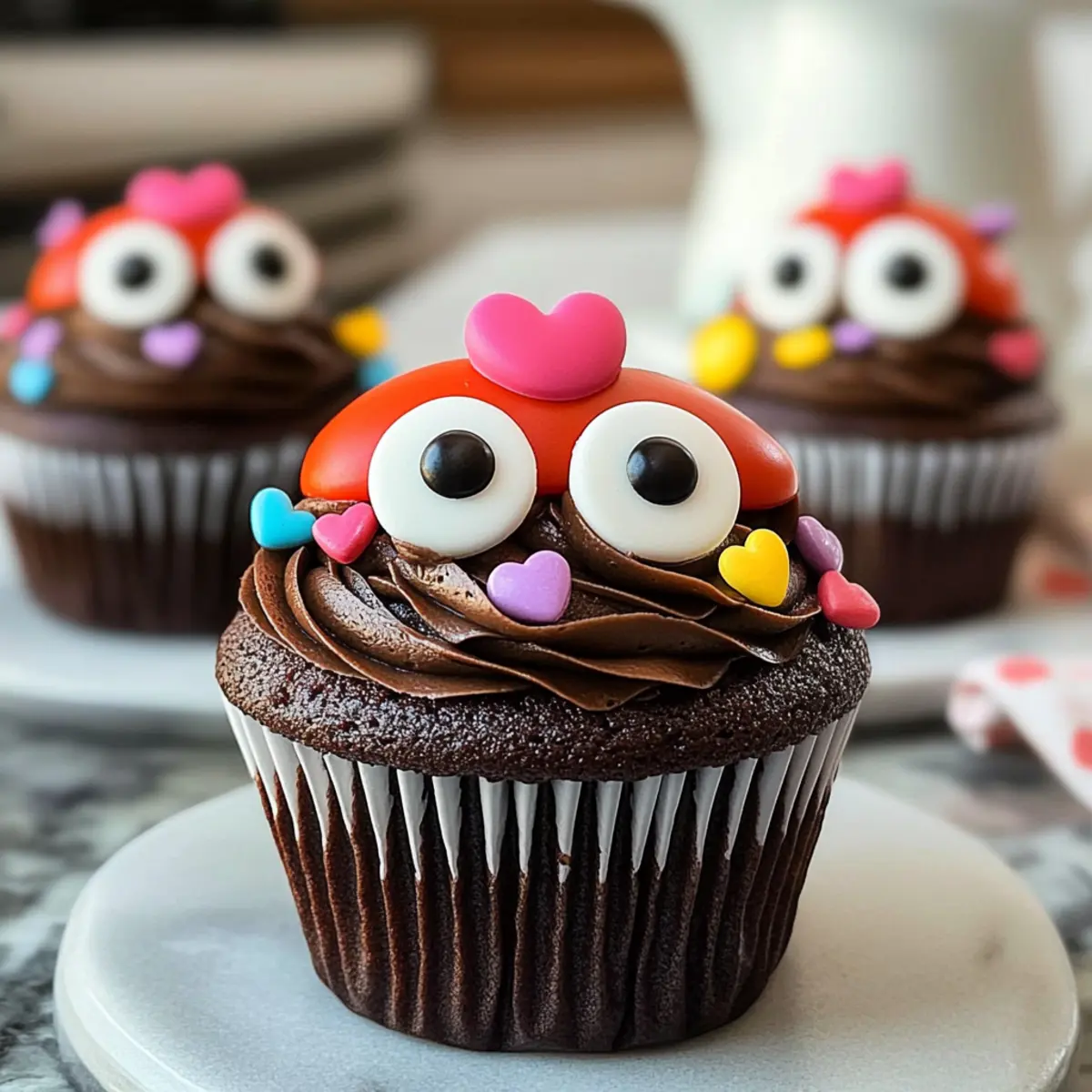 Liebeskäfer Cupcakes für süße Momente zuhause