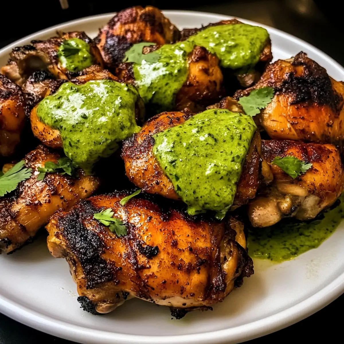 Peruanisches Hähnchen mit grüner Soße genießen