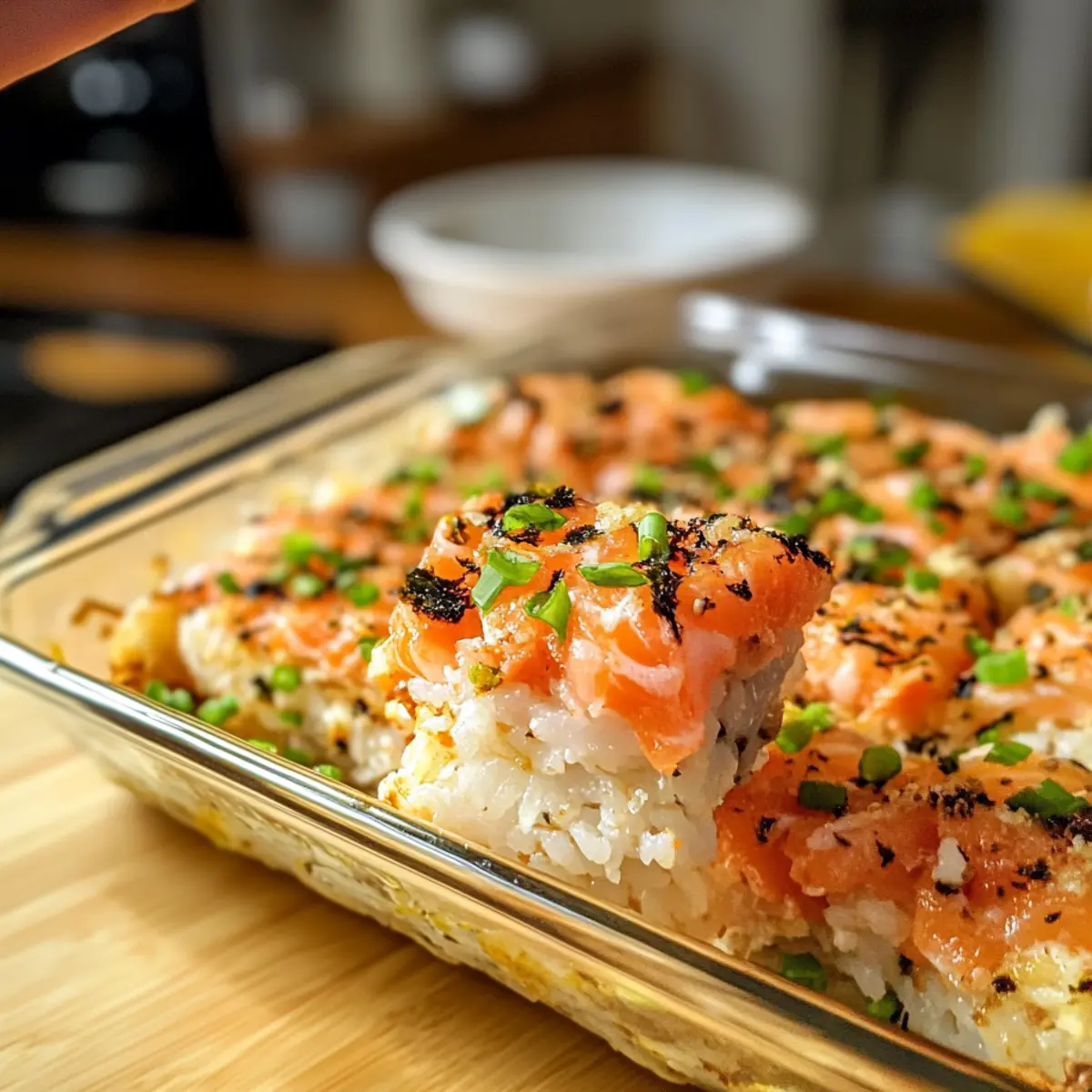 Lachs Sushi Auflauf – Einfach und Lecker für Familie