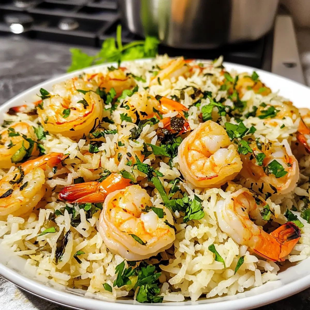 Garnelenreis mit Kräutern: Gesund und lecker genießen