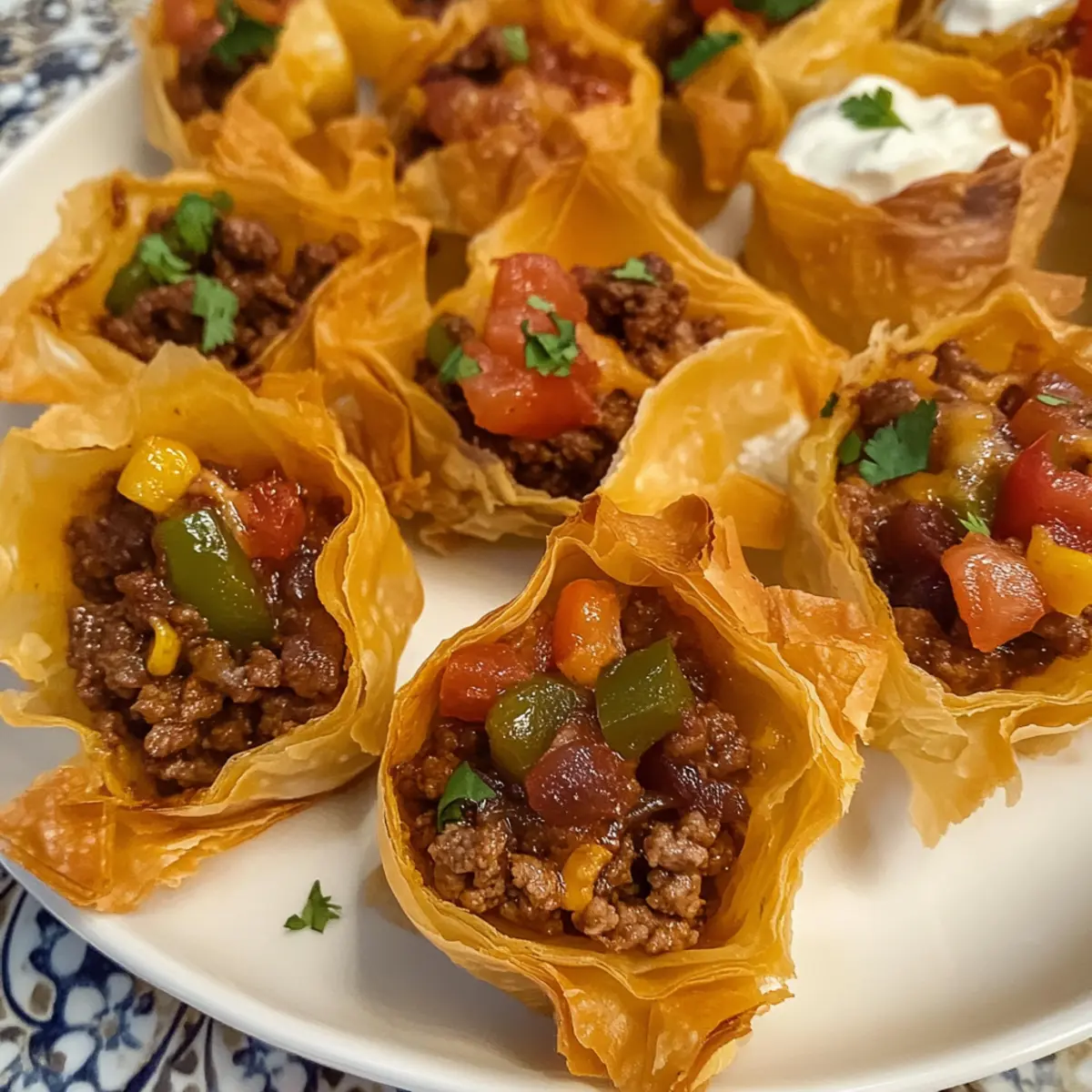 Taco Ranch Häppchen: Schnelles Appetizer Vergnügen