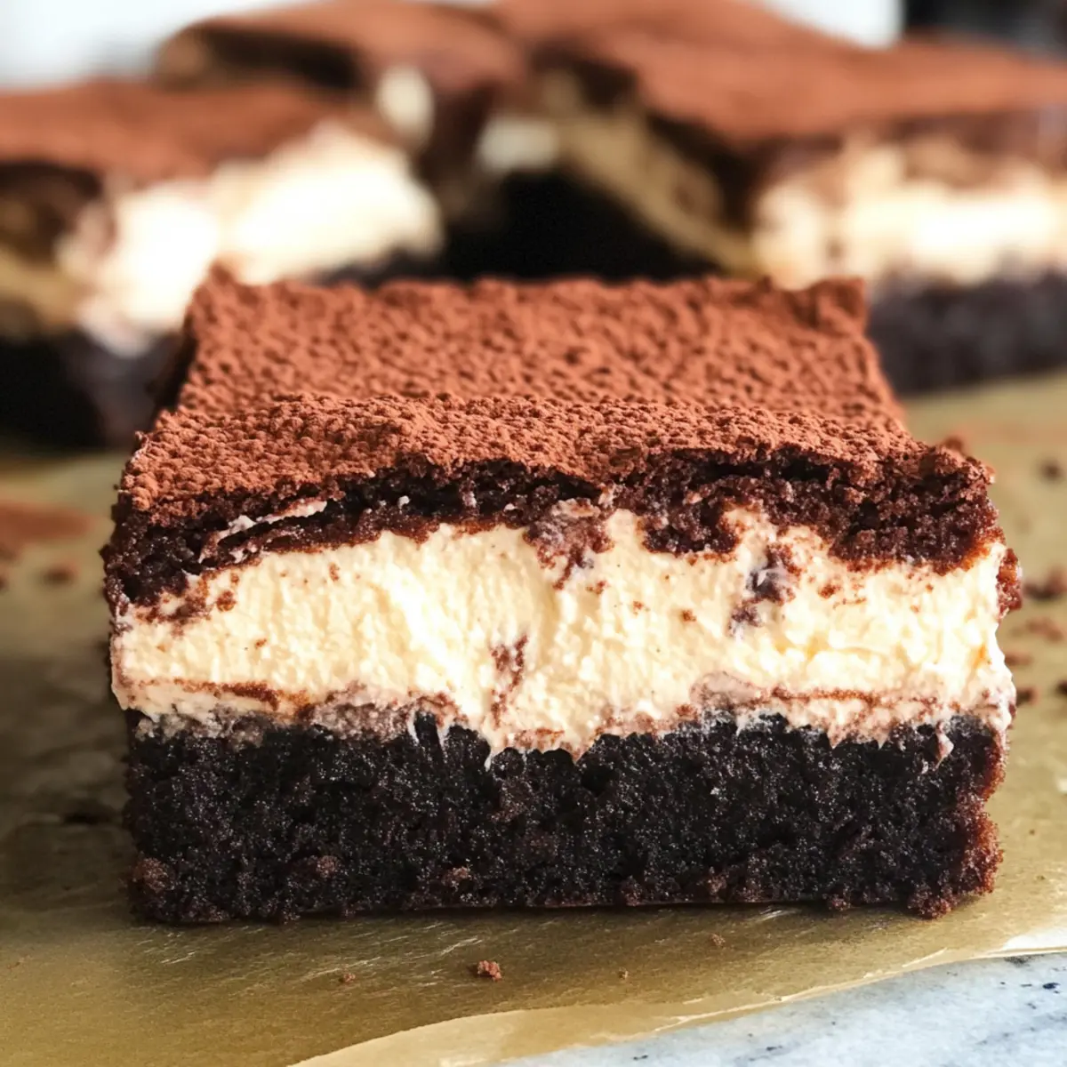 Tiramisu-Braunies: Das perfekte Dessert für Schokoliebhaber