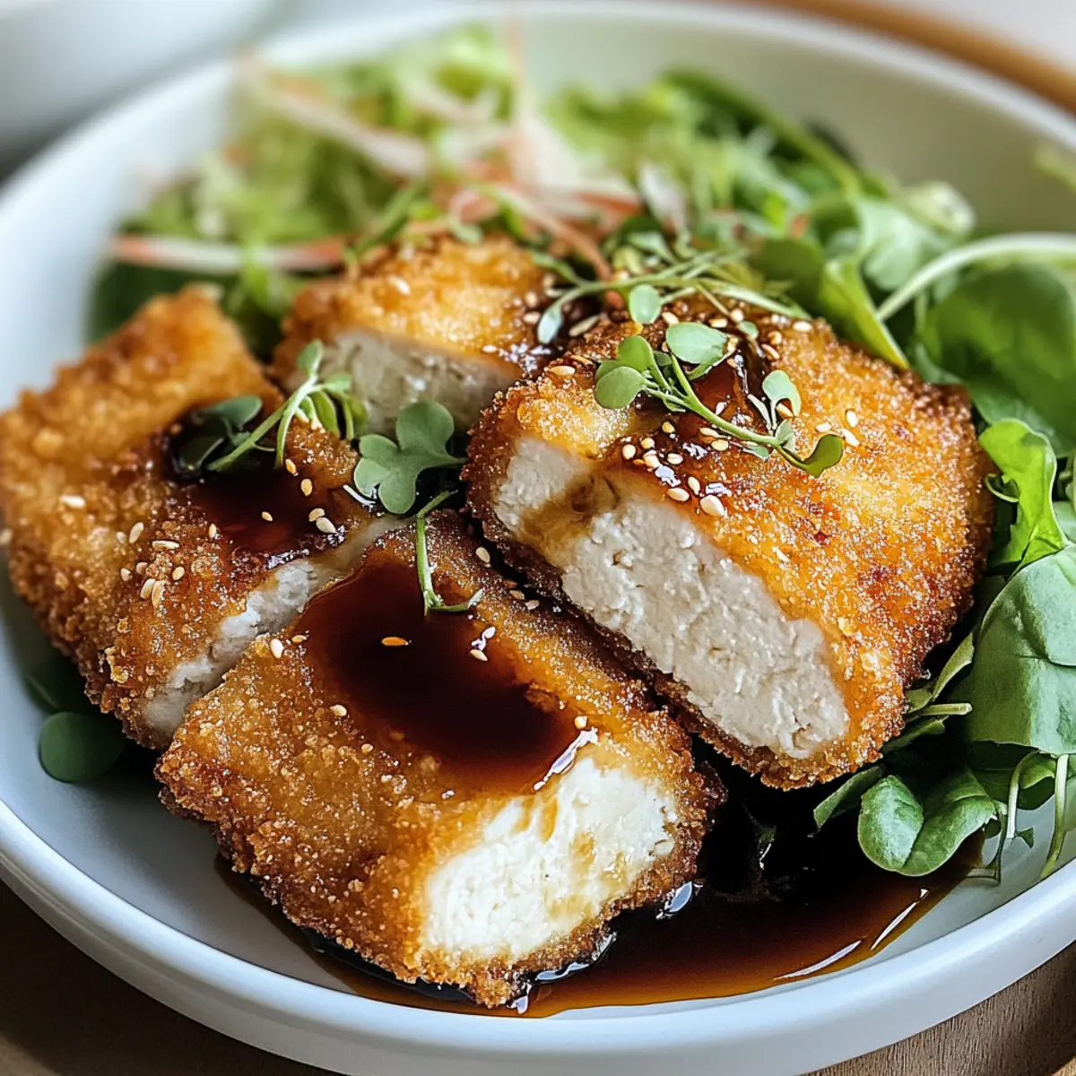 Tofu Katsu: Vegane Köstlichkeit Knusprig Genießen