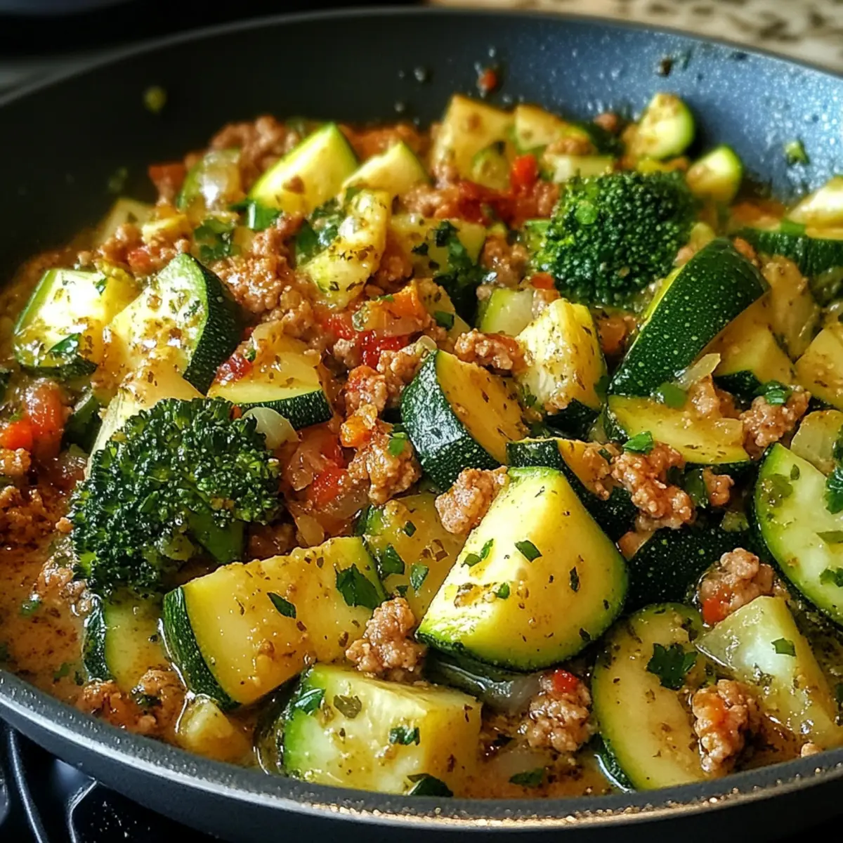 Traditionelle italienische Broccolisuppe: Ein Genuss